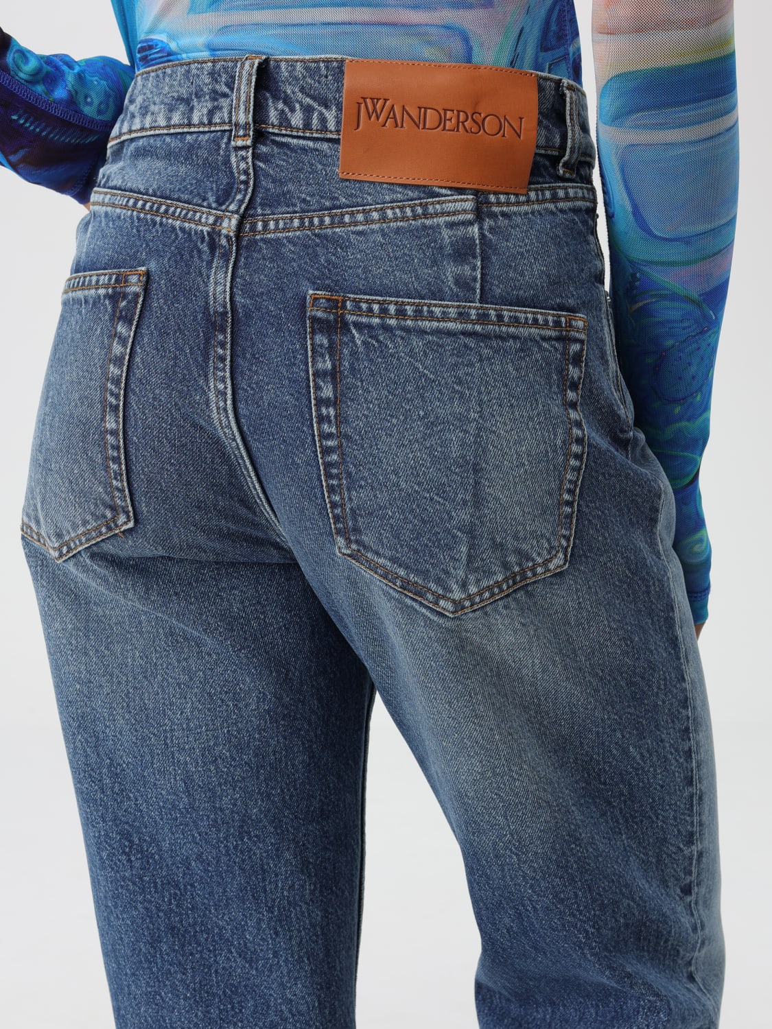 JW ANDERSON JEANS: Jeans femme Jw Anderson, Denim - Img 5