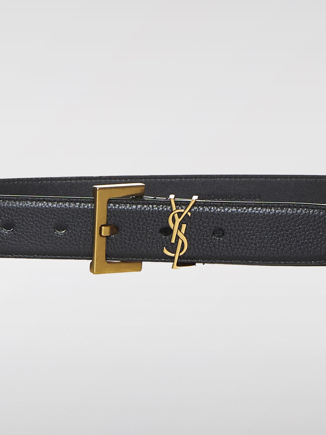 SAINT LAURENT BELT: Belt men Saint Laurent, Black - Img 2