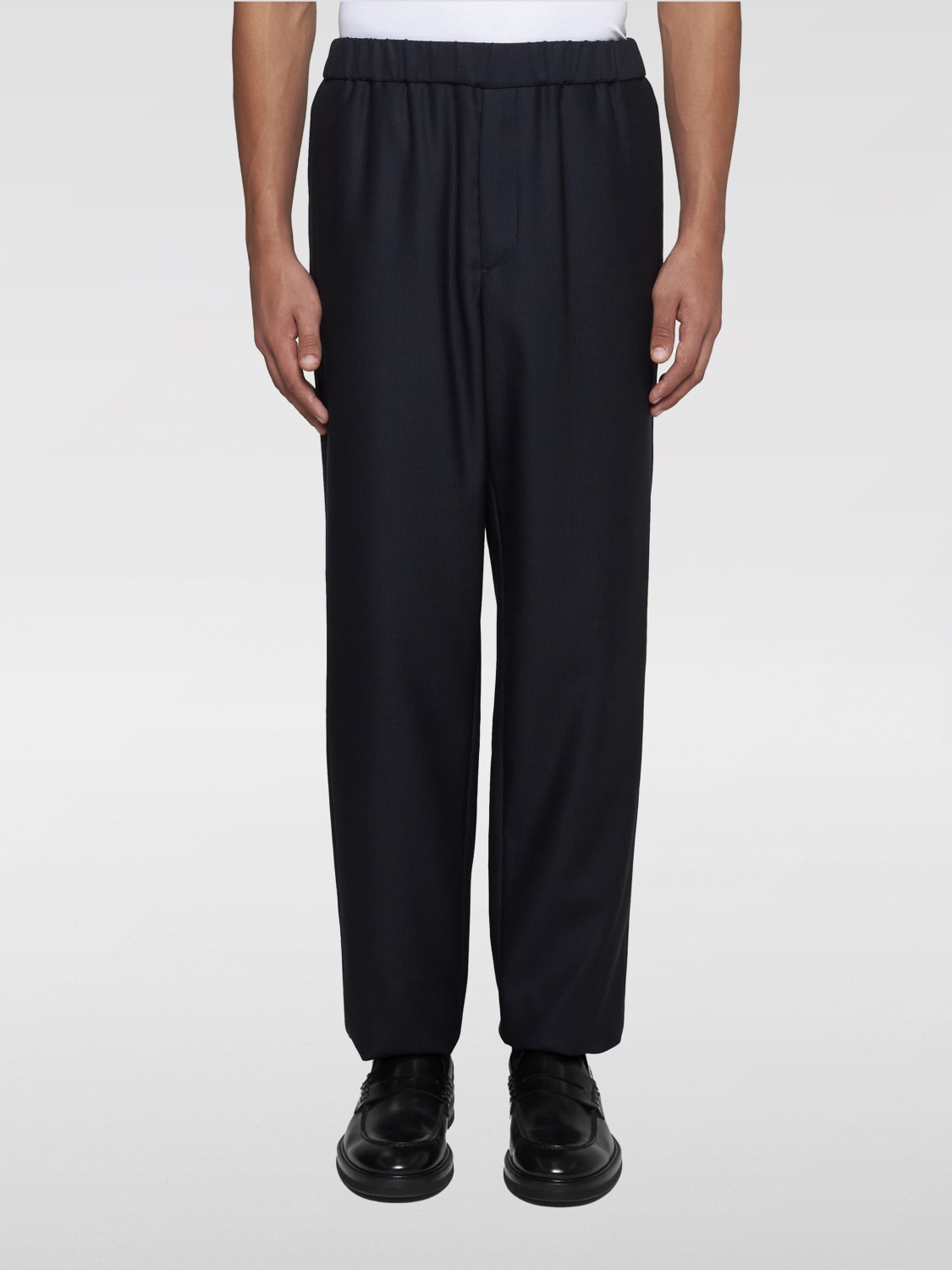 Giglio Pantalone Giorgio Armani in lana vergine