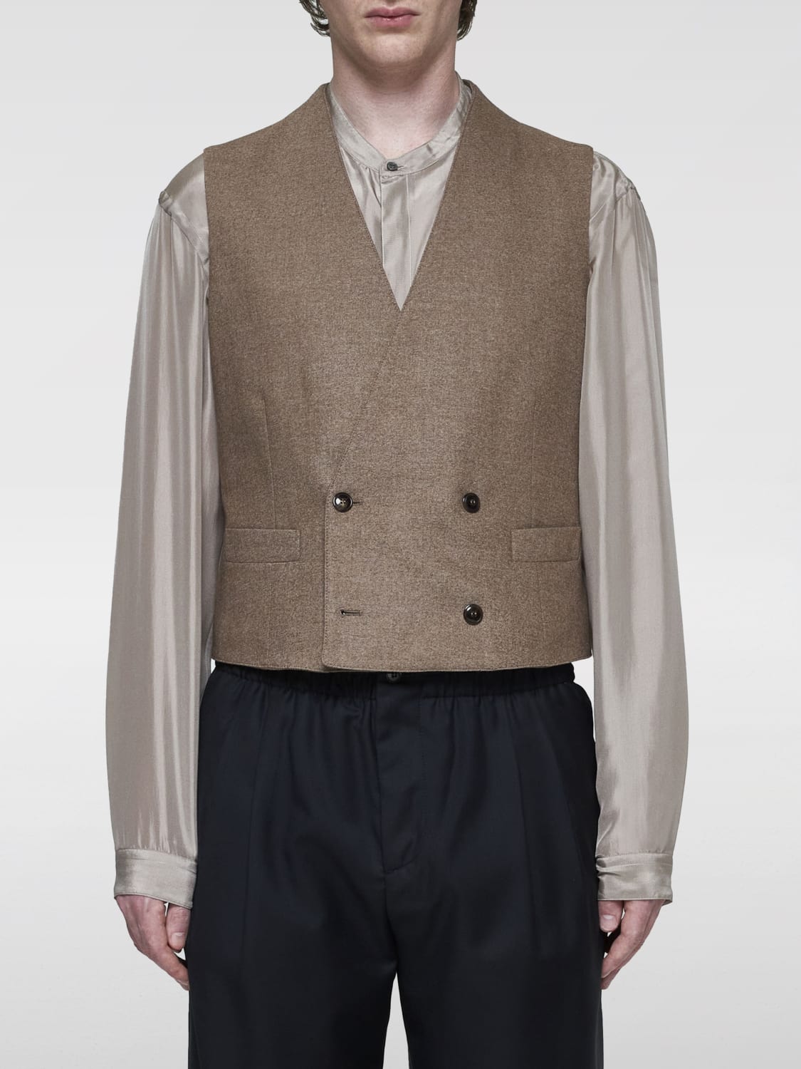 Giglio Gilet Giorgio Armani in lana