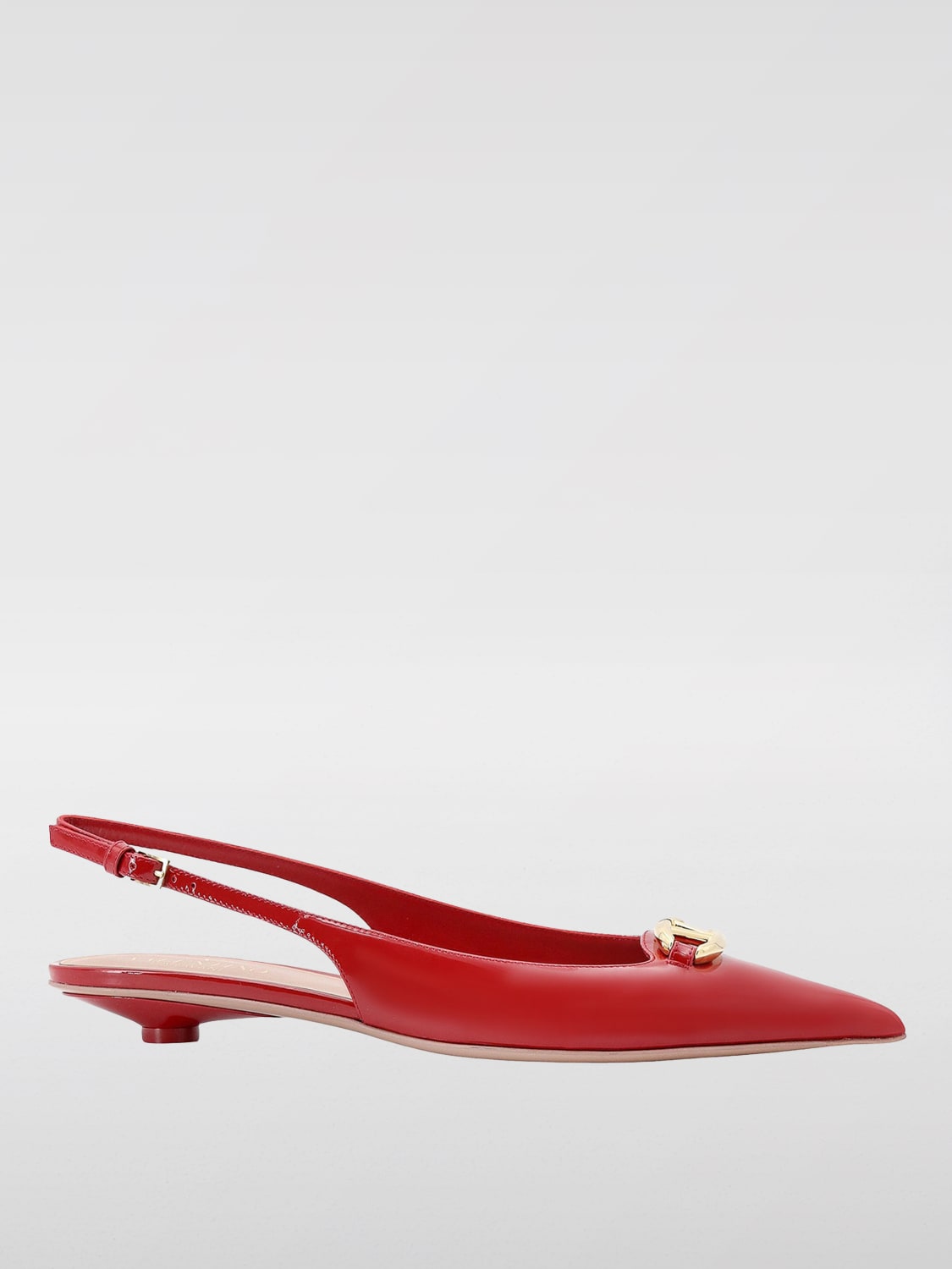 VALENTINO GARAVANI FLAT SHOES: Shoes woman Valentino Garavani, Red - Img 1