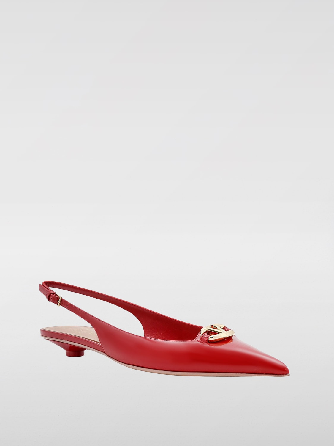 VALENTINO GARAVANI FLAT SHOES: Shoes woman Valentino Garavani, Red - Img 2