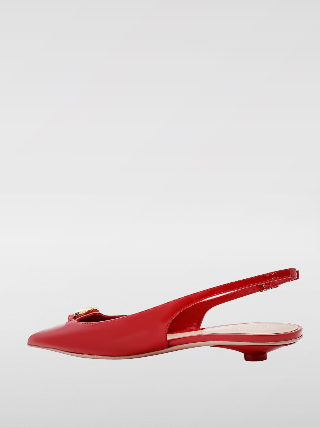 VALENTINO GARAVANI FLAT SHOES: Shoes woman Valentino Garavani, Red - Img 3