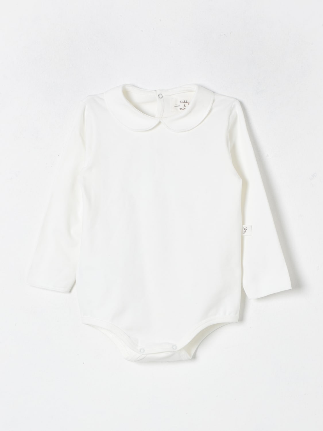 TEDDY & MINOU BODYSUIT: Bodysuit kids Teddy & Minou, White - Img 1