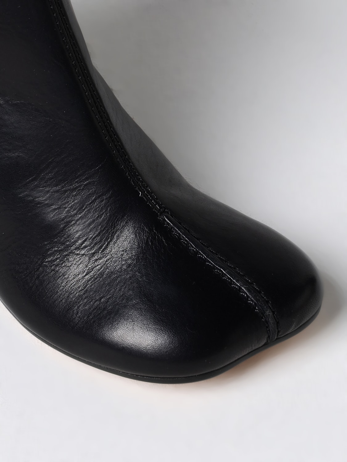 MM6 MAISON MARGIELA FLAT ANKLE BOOTS: Flat ankle boots woman Mm6 Maison Margiela, Black - Img 4