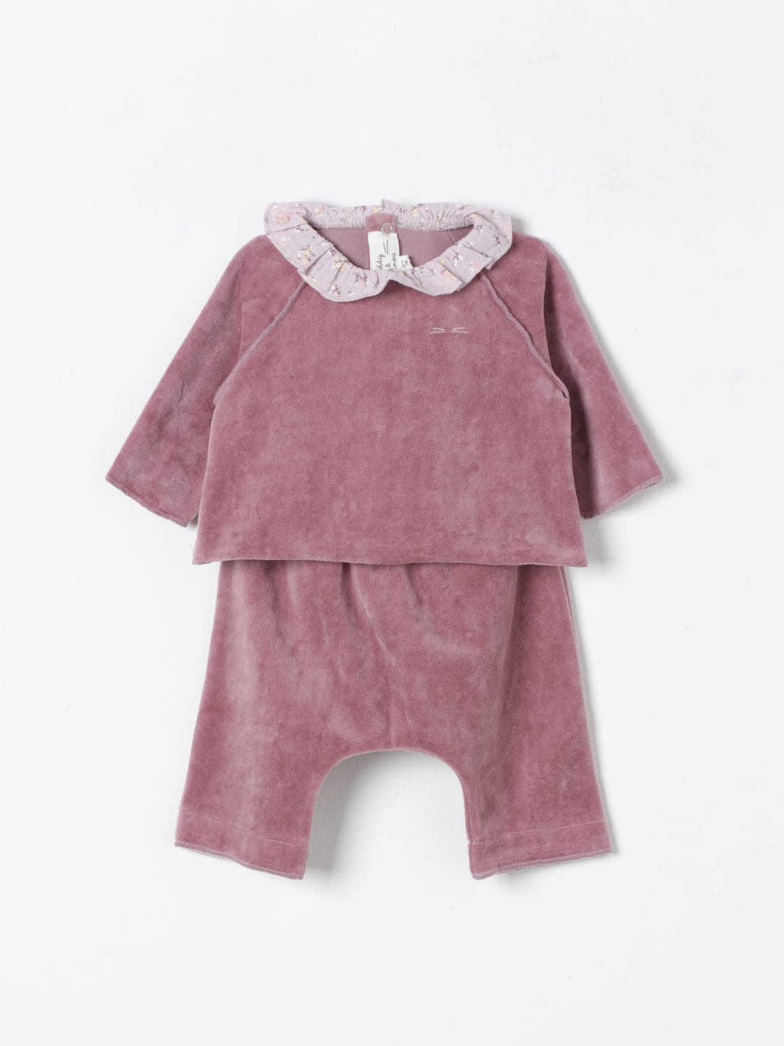 TEDDY & MINOU JUMPSUIT: Jumpsuit kids Teddy & Minou, Wine - Img 1