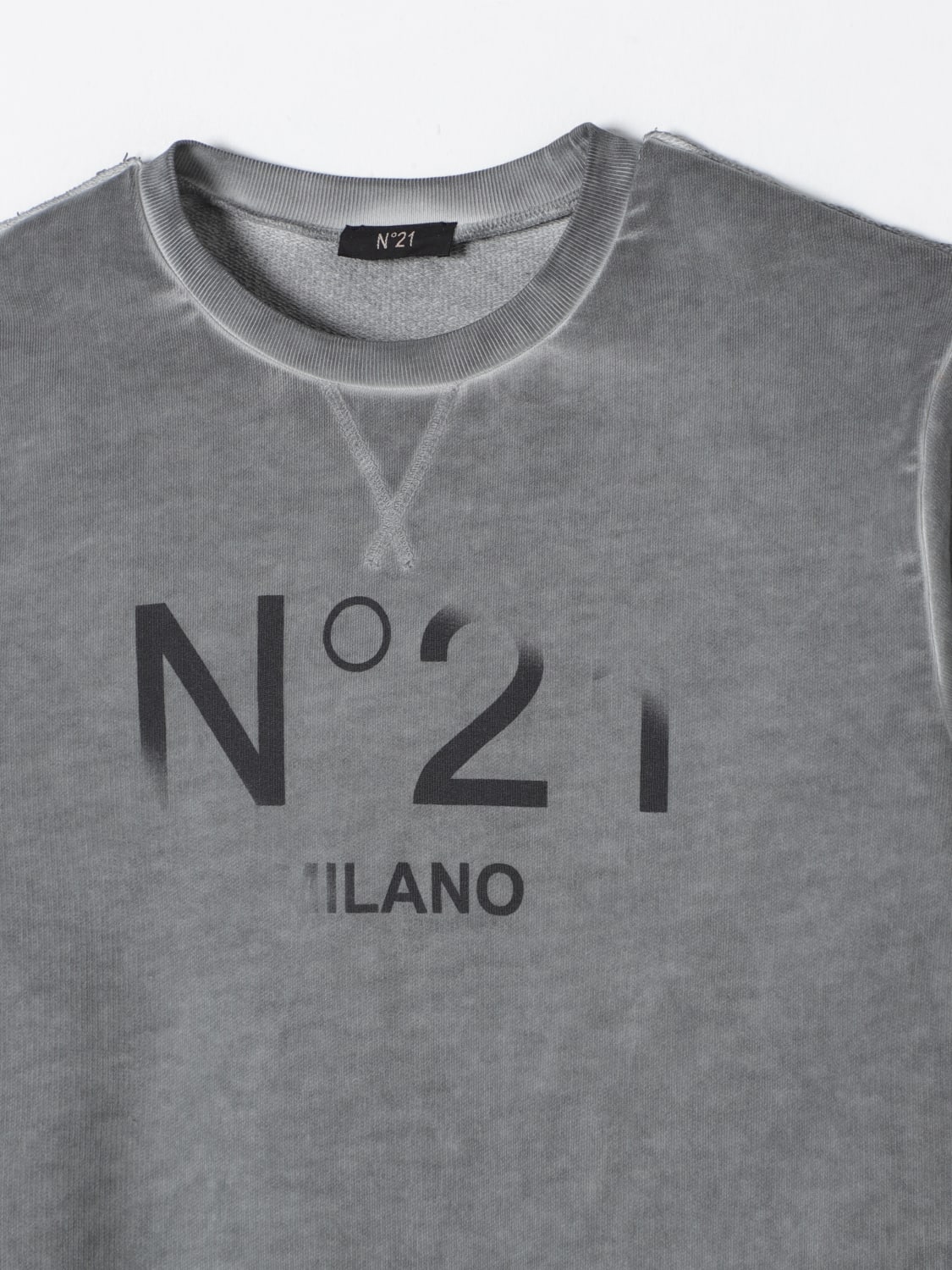 N° 21 JERSEY: Jersey niños N° 21, Gris - Img 3