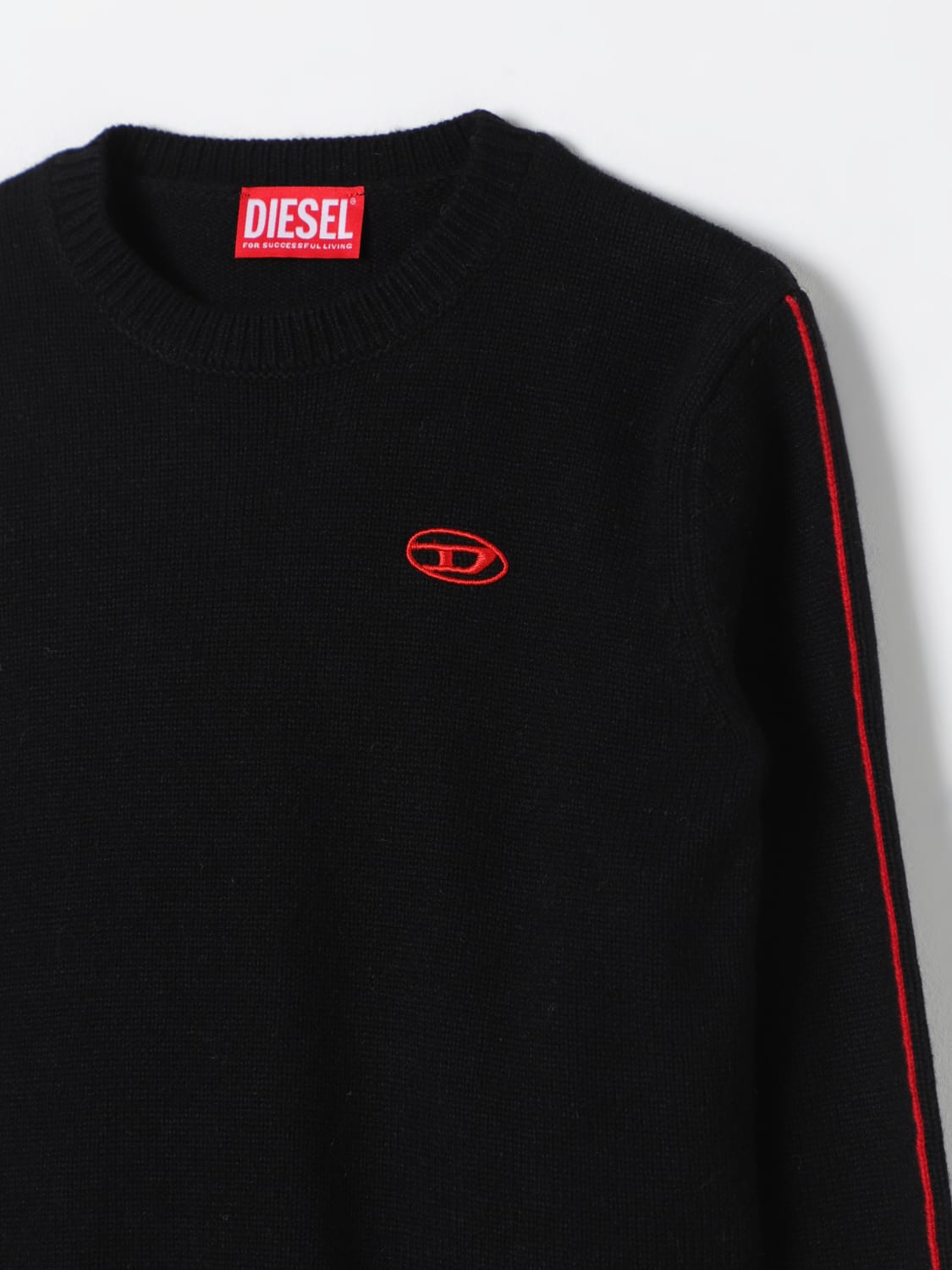 DIESEL SWEATER: Sweater kids Diesel, Black - Img 3