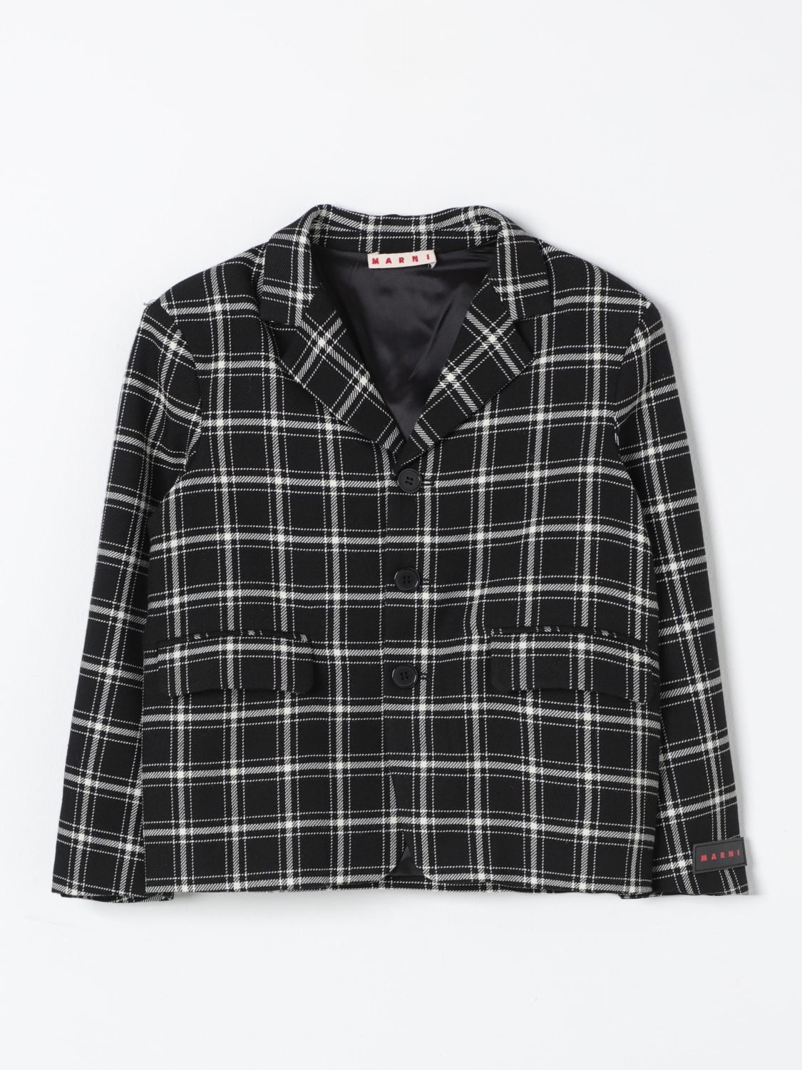 MARNI BLAZER: Jacket kids Marni, Black - Img 1