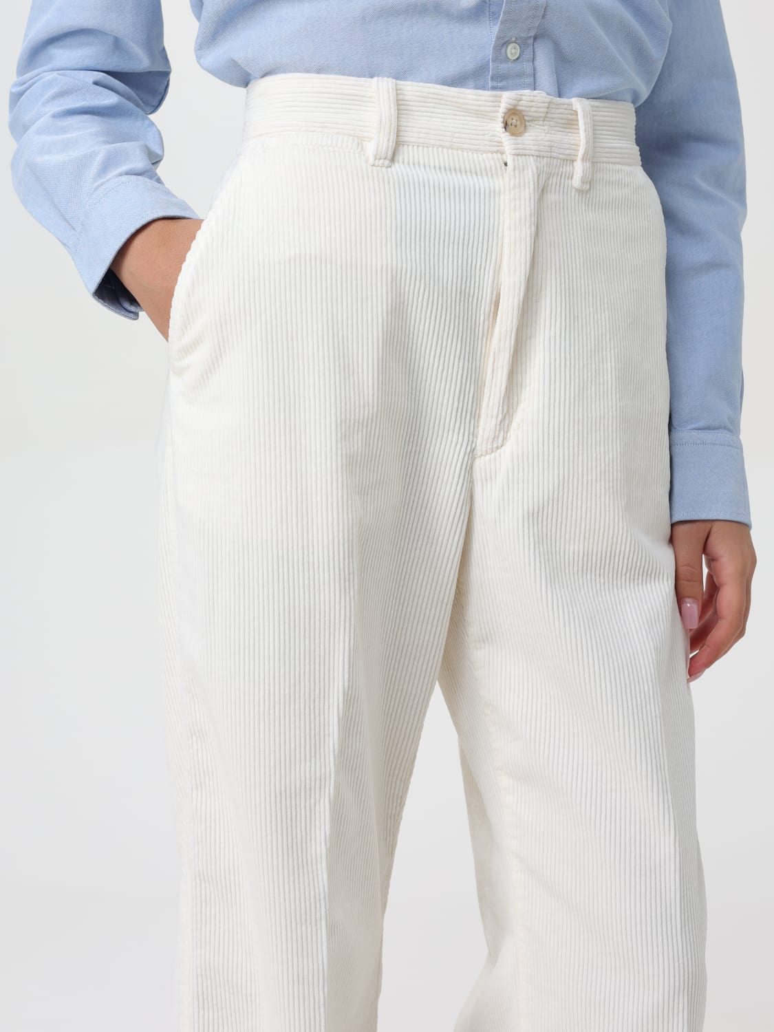 POLO RALPH LAUREN PANTS: Pants woman Polo Ralph Lauren, White - Img 3