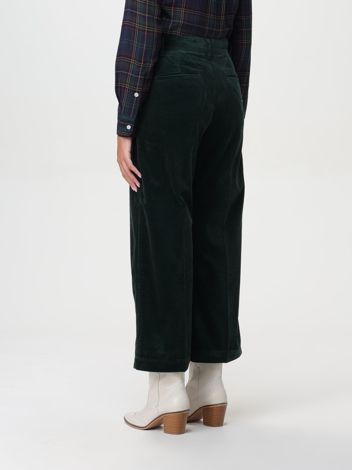 POLO RALPH LAUREN PANTS: Pants woman Polo Ralph Lauren, Green - Img 2