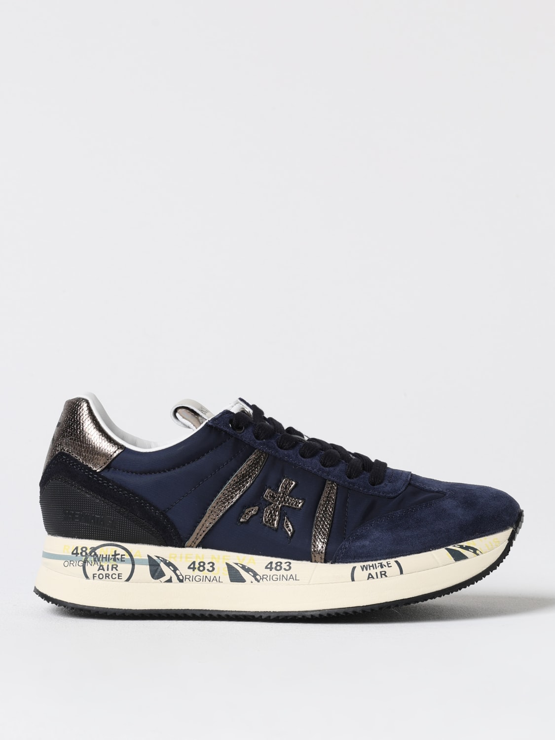 PREMIATA Sneakers woman Blue Premiata sneakers CONNY online at GIGLIO.COM