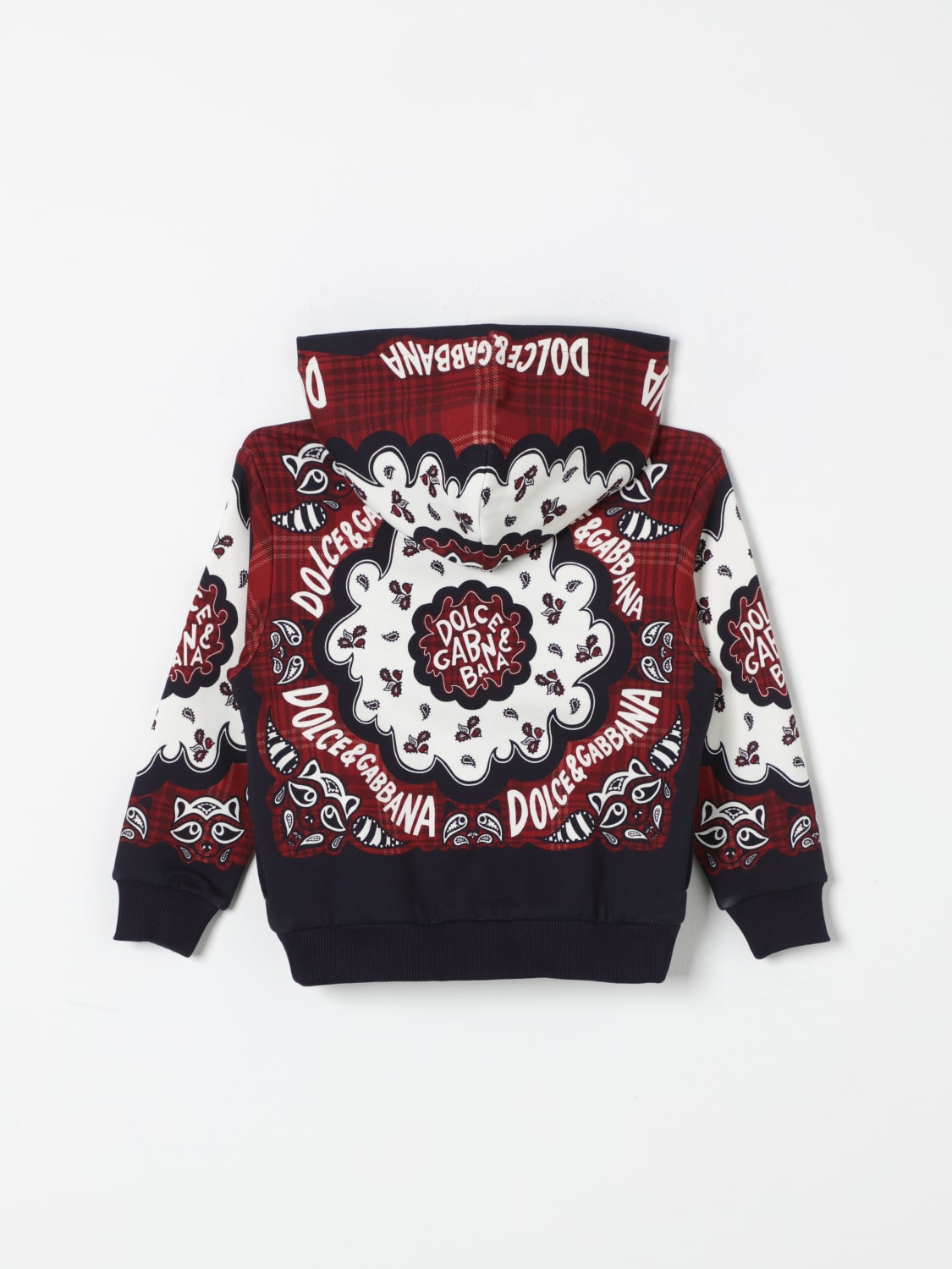 DOLCE & GABBANA SWEATER: Sweater kids Dolce & Gabbana, Brown - Img 2