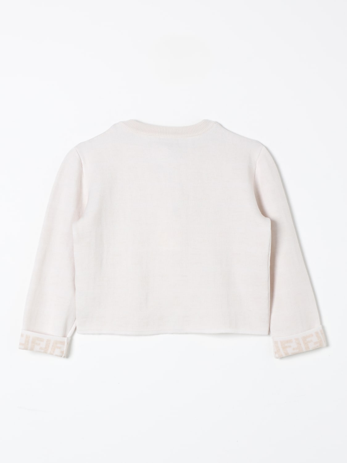 FENDI SWEATER: Sweater kids Fendi, White - Img 2