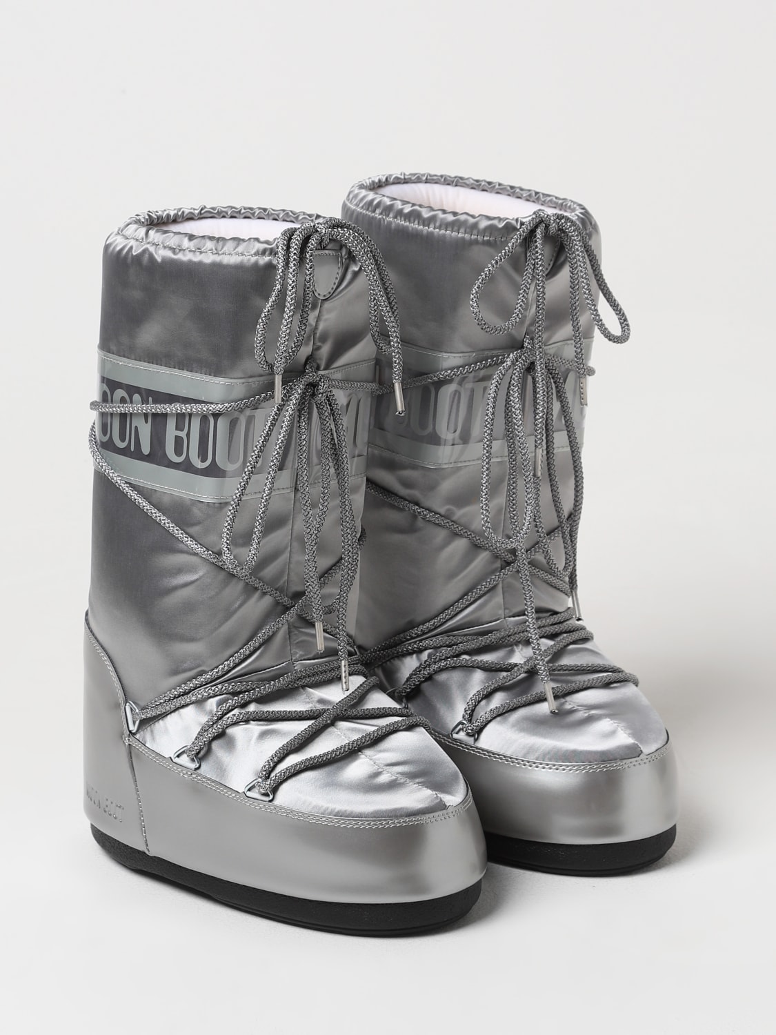 MOON BOOT BOTAS: Zapatos mujer Moon Boot, Plata - Img 2
