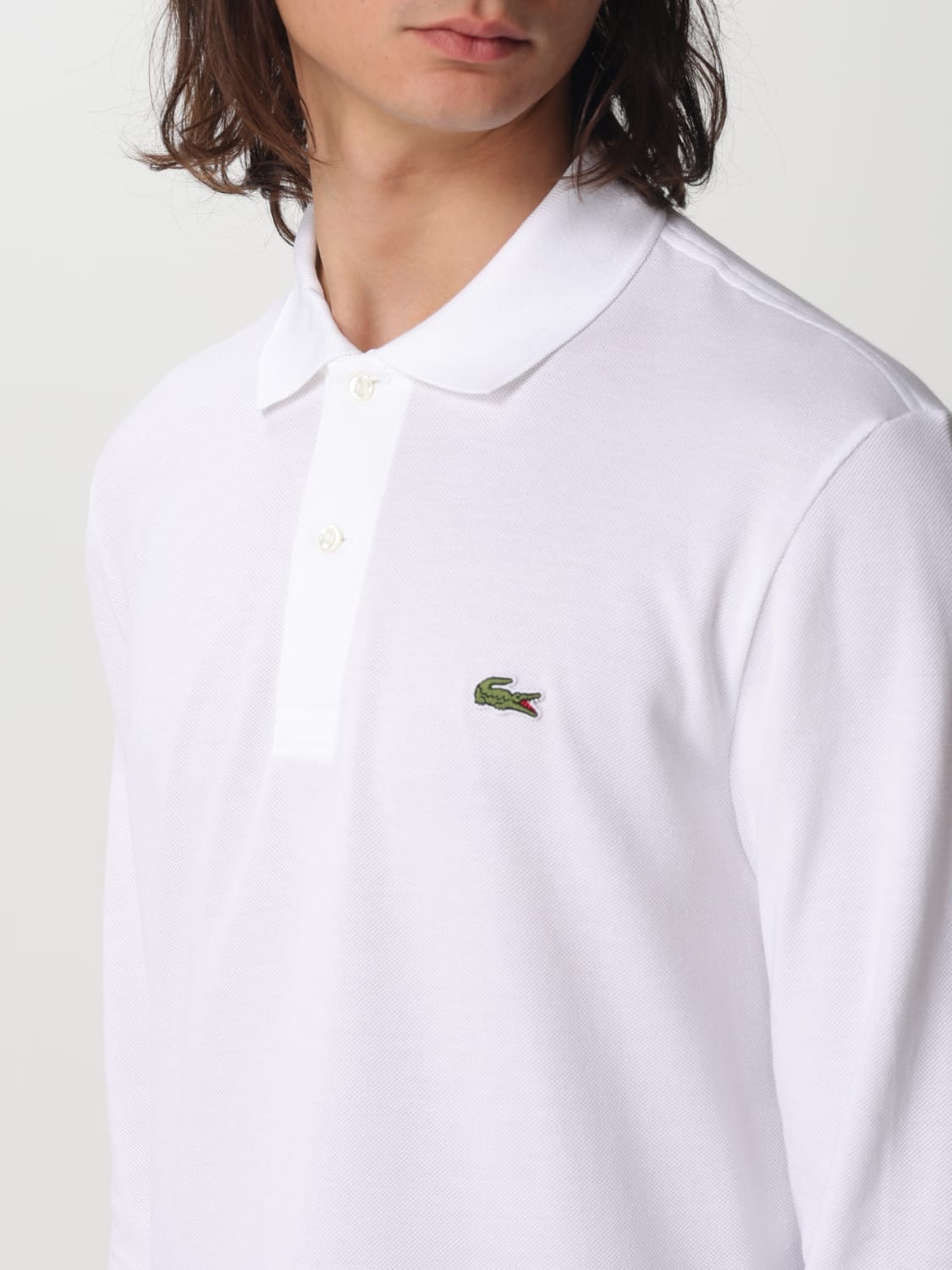LACOSTE：ポロシャツ メンズ - ホワイト | GIGLIO.COMオンライン