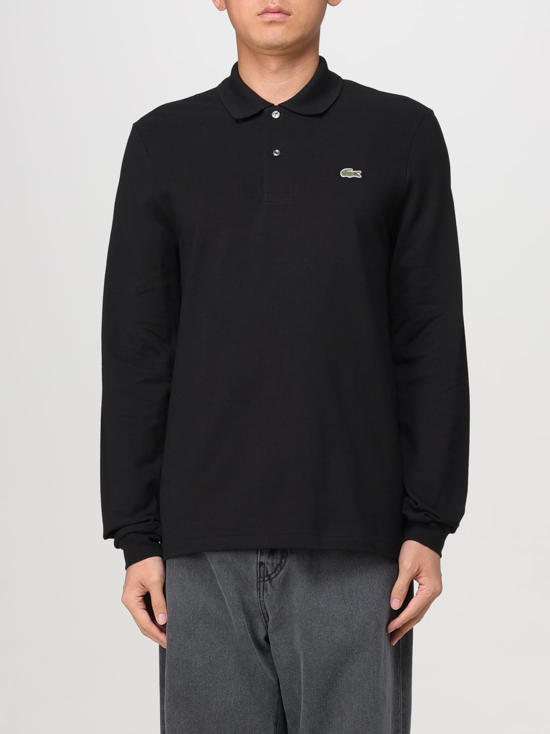 LACOSTE POLO SHIRT: Polo shirt men Lacoste, Black - Img 1