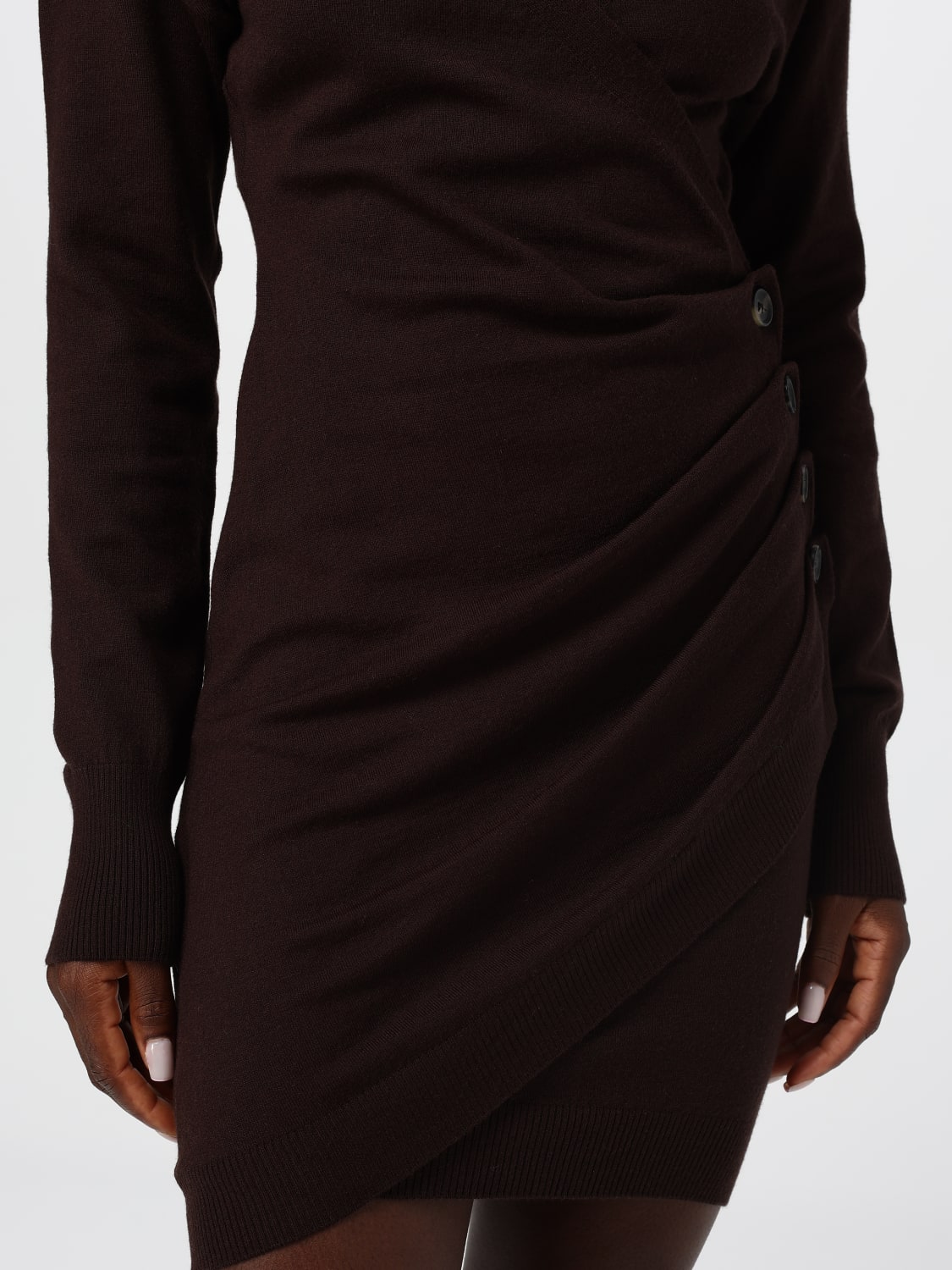 PHILOSOPHY DI LORENZO SERAFINI: Dress woman - Brown