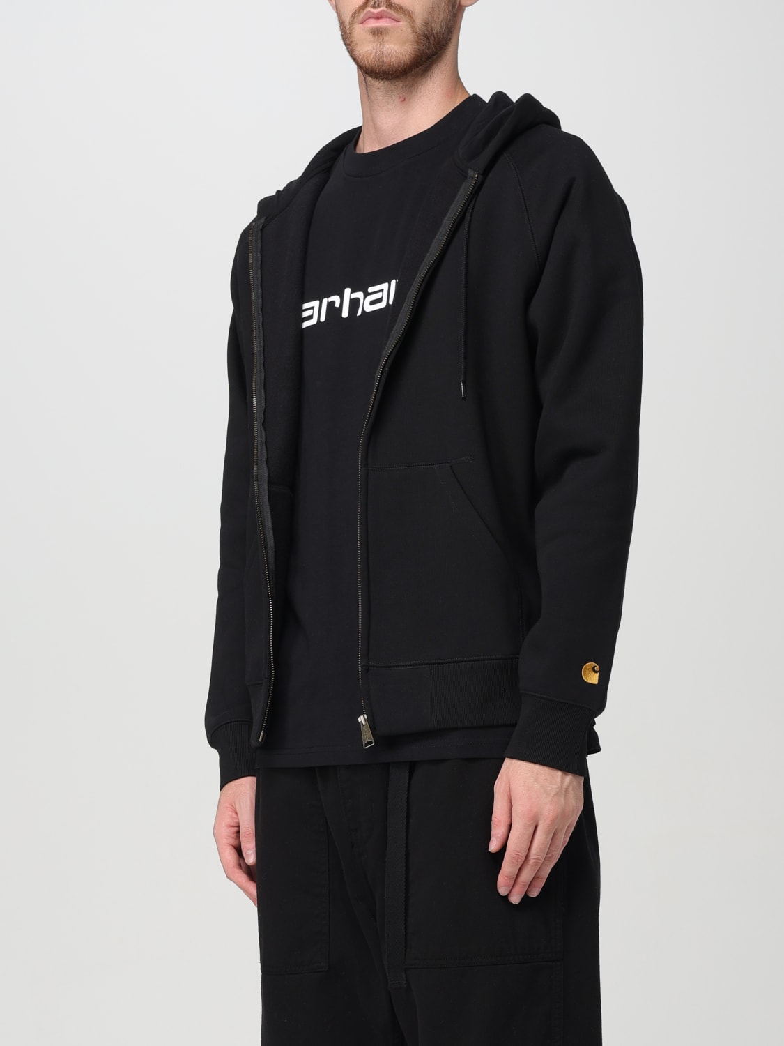 CARHARTT WIP SWEATSHIRT: Jacket men Carhartt Wip, Black - Img 4