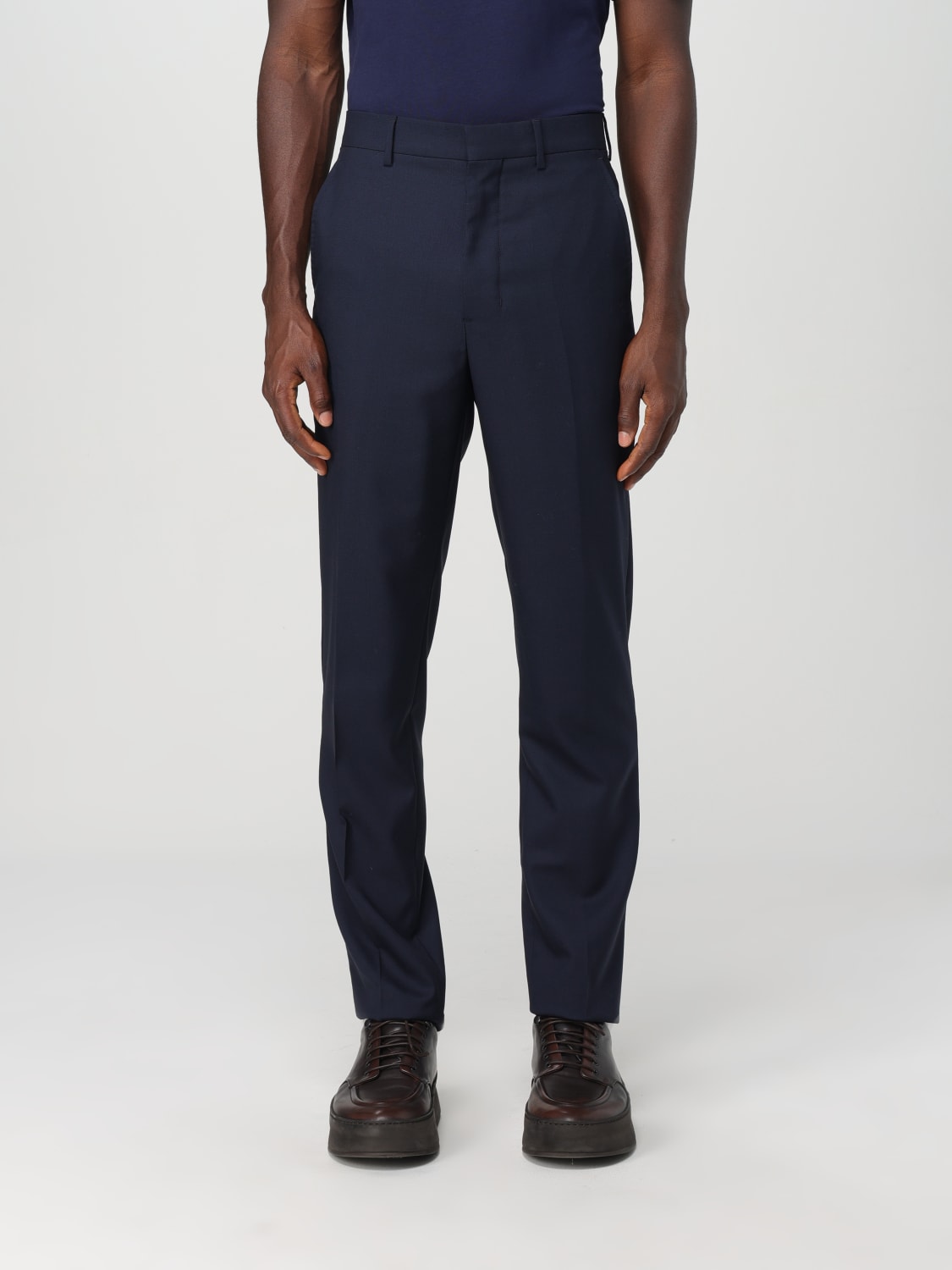 AMI PARIS PANTALON: Pantalon homme Ami Paris, Bleu - Img 1