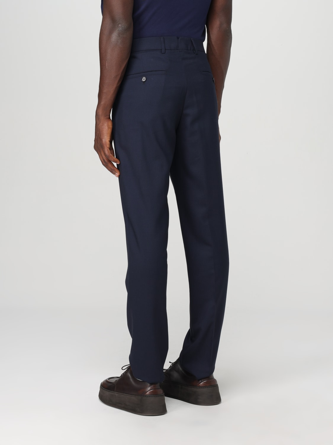 AMI PARIS PANTS: Pants men Ami Paris, Blue - Img 2