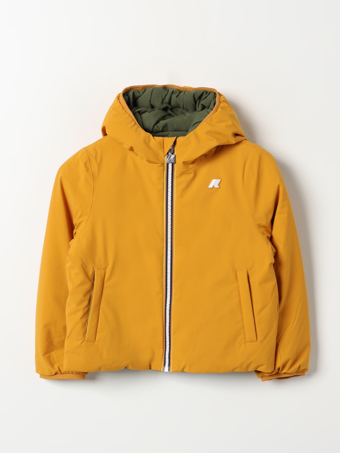 K-WAY JACKET: Jacket kids K-way, Yellow - Img 1
