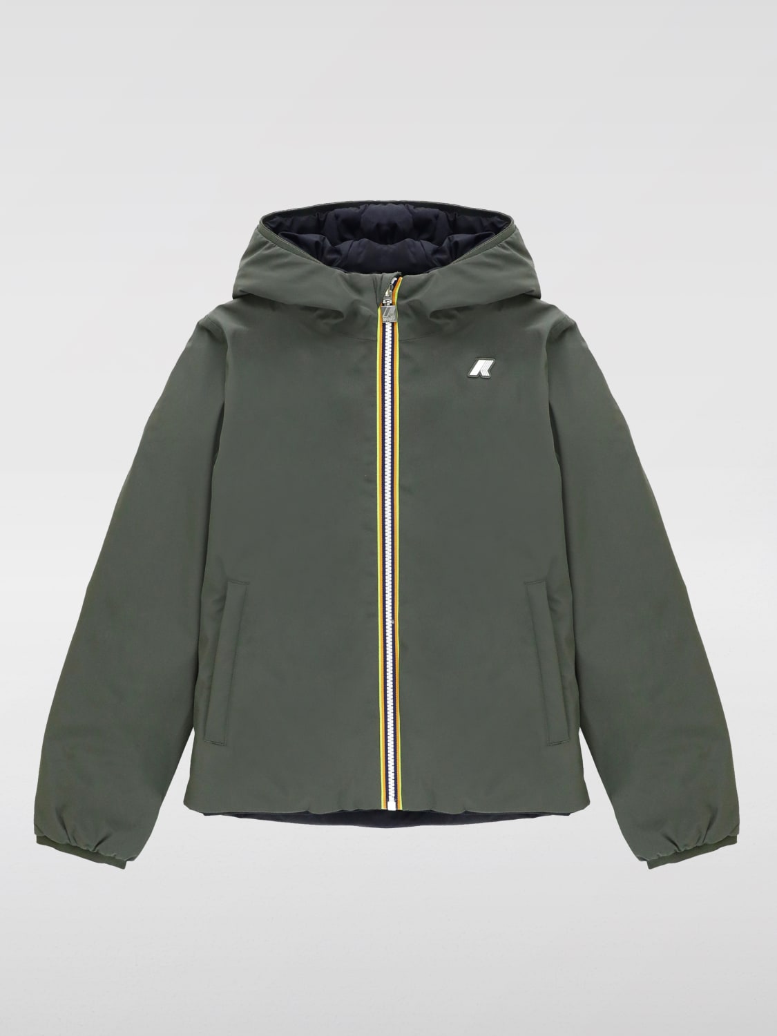 K-WAY ジャケット: ジャケット ボーイ K-way, グリーン - Img 1