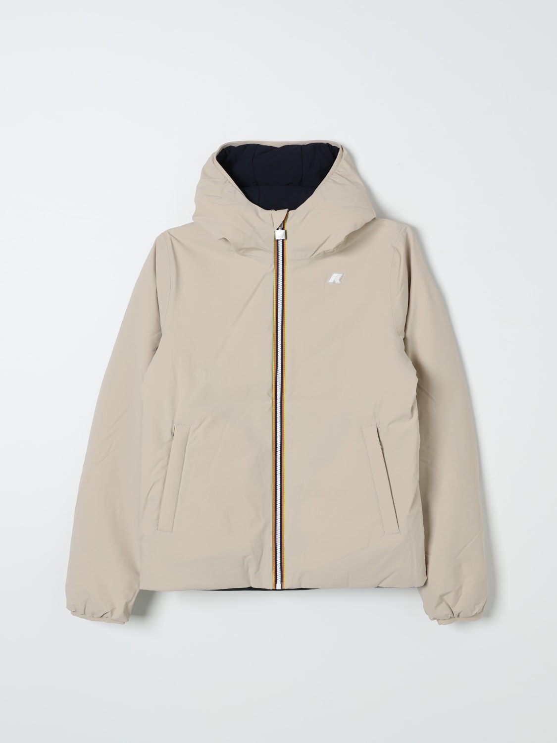 K-WAY JACKET: Jacket kids K-way, Beige - Img 1