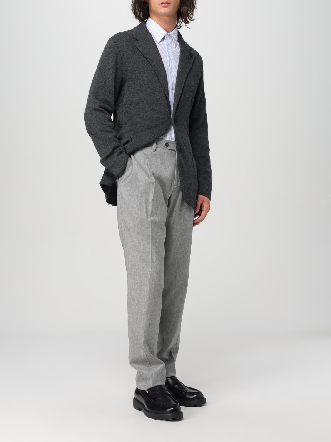 LARDINI BLAZER: Blazer men Lardini, Grey - Img 2