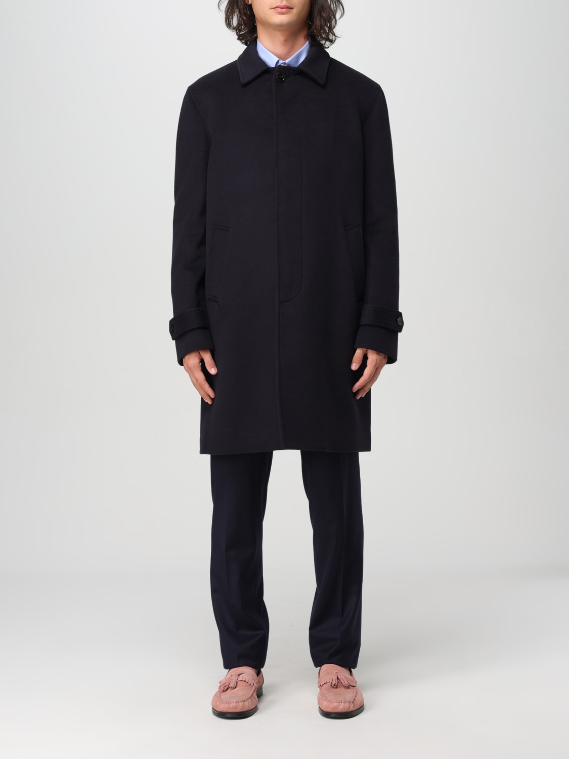 LARDINI MANTEAU: Manteau homme Lardini, Bleu - Img 1