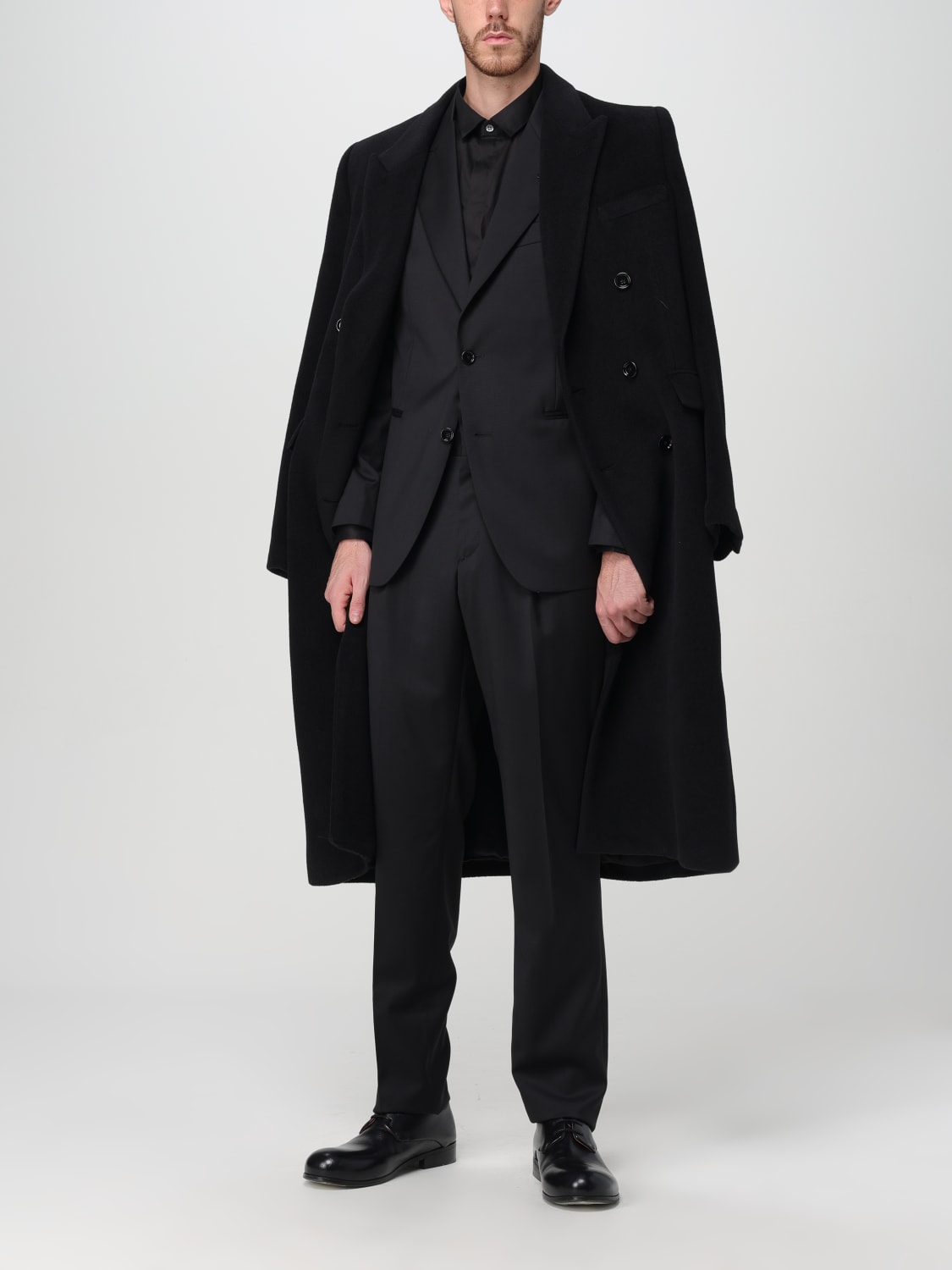 LARDINI SUIT: Suit men Lardini, Black - Img 2