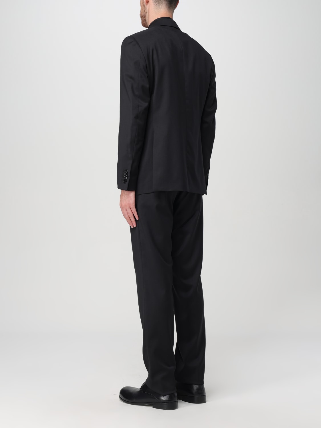 LARDINI SUIT: Suit men Lardini, Black - Img 3