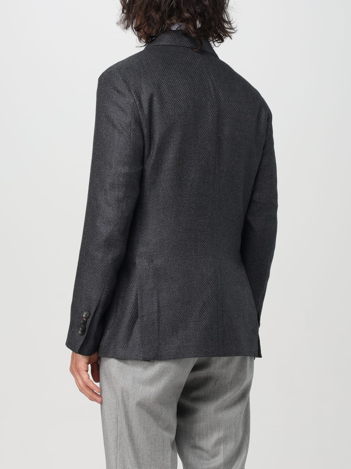 LARDINI BLAZER: Blazer men Lardini, Grey - Img 3