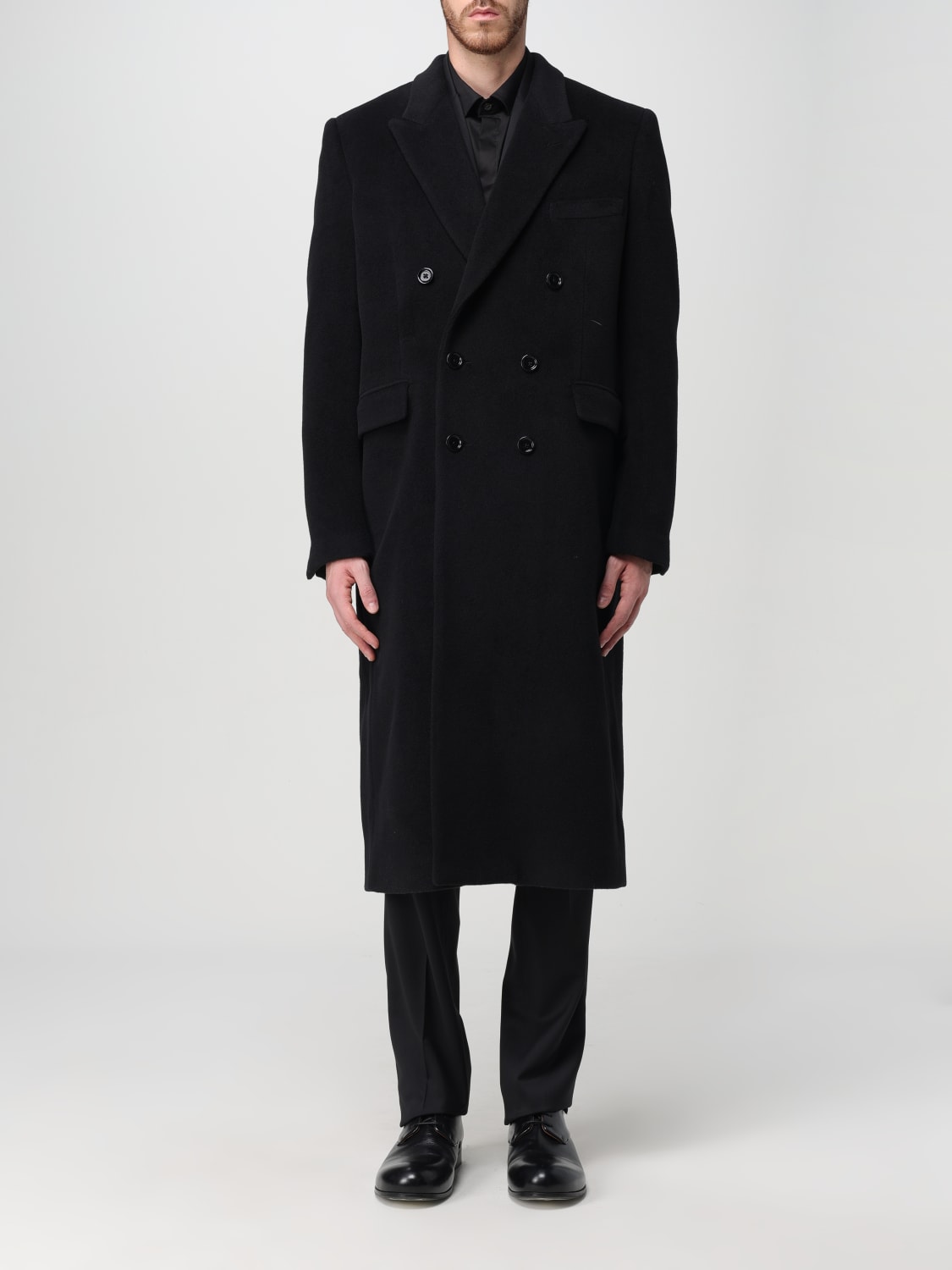 LARDINI COAT: Coat men Lardini, Black - Img 1