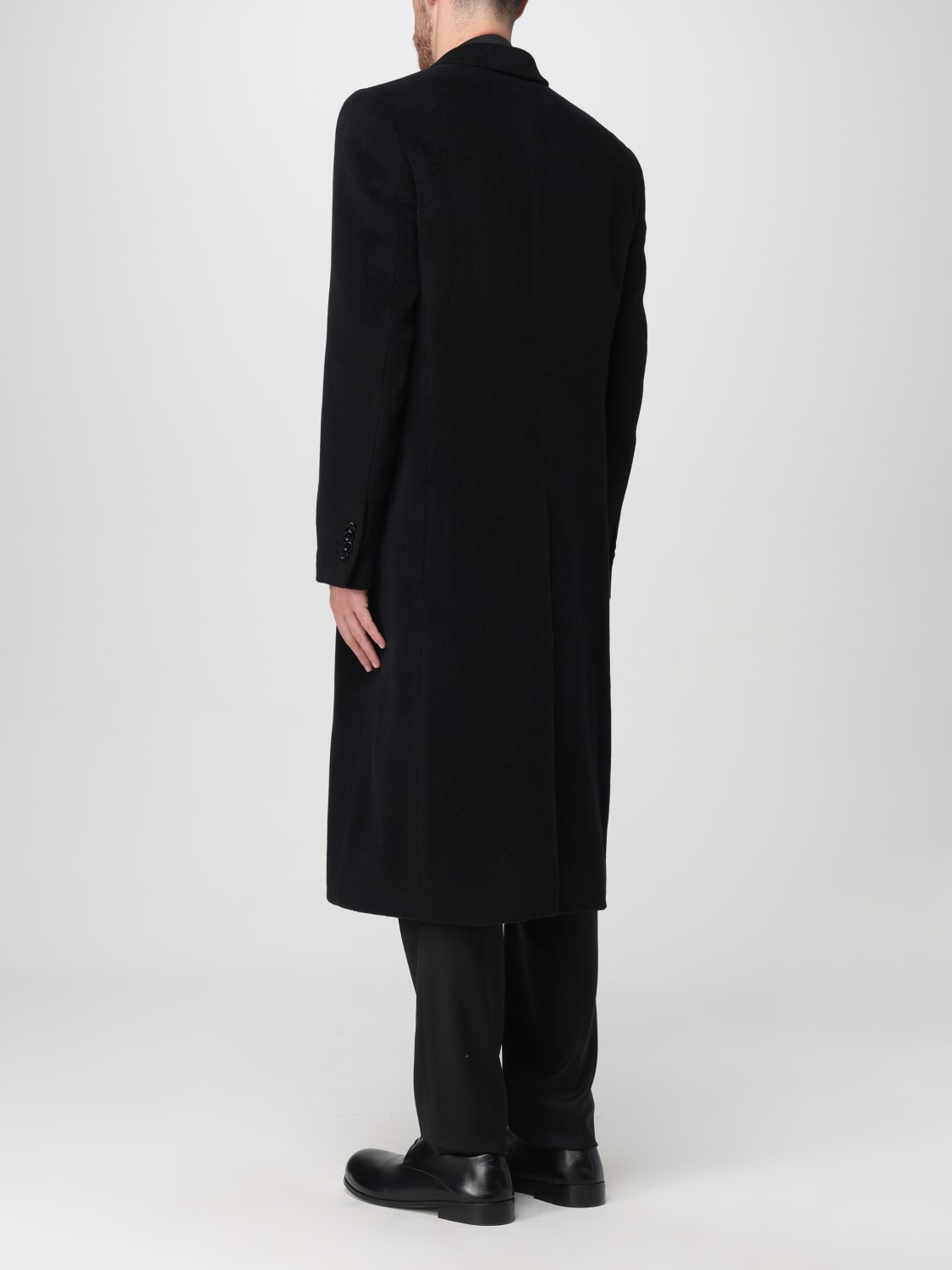 LARDINI COAT: Coat men Lardini, Black - Img 3