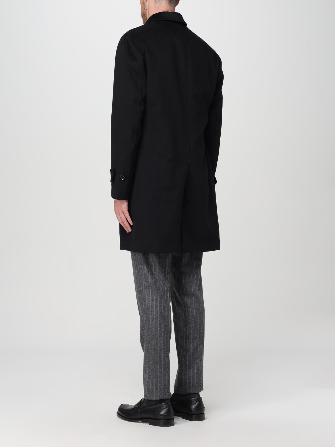 LARDINI MANTEAU: Manteau homme Lardini, Noir - Img 3