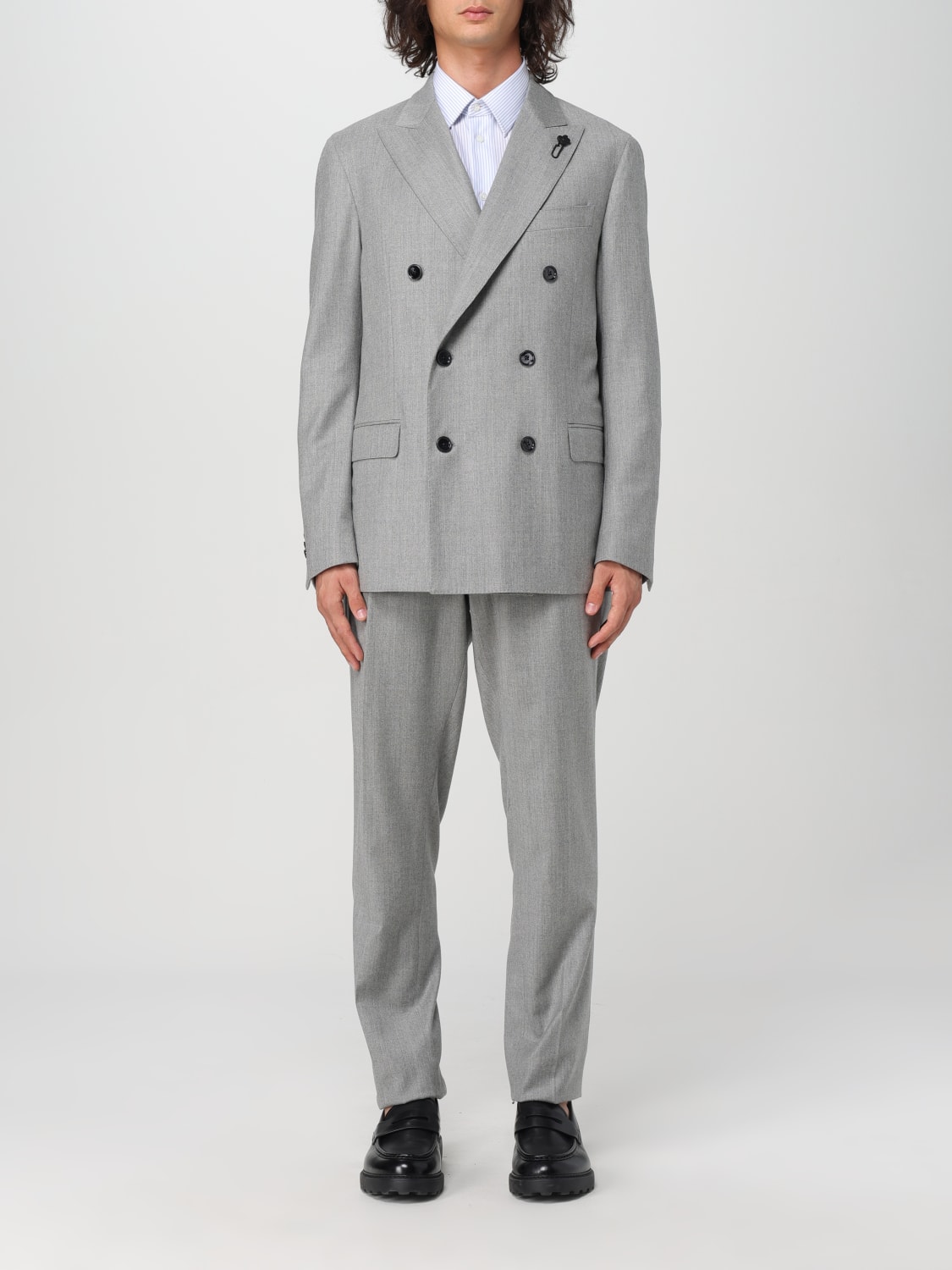 LARDINI SUIT: Suit men Lardini, Sand - Img 1