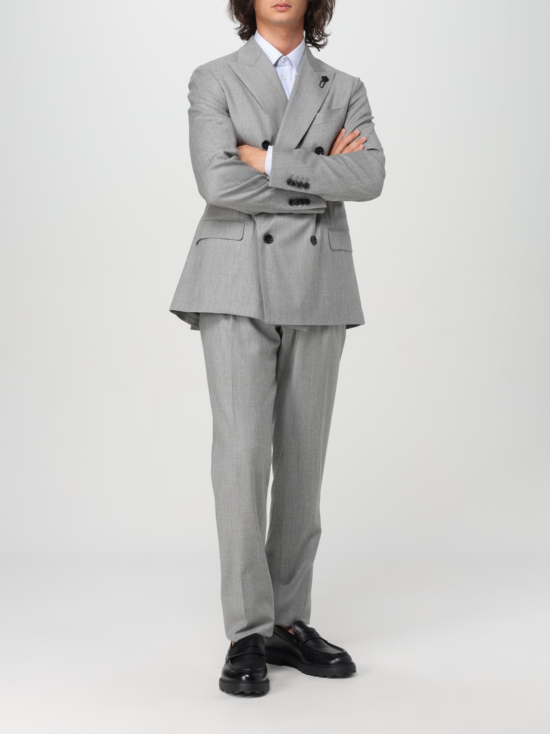 LARDINI SUIT: Suit men Lardini, Sand - Img 2