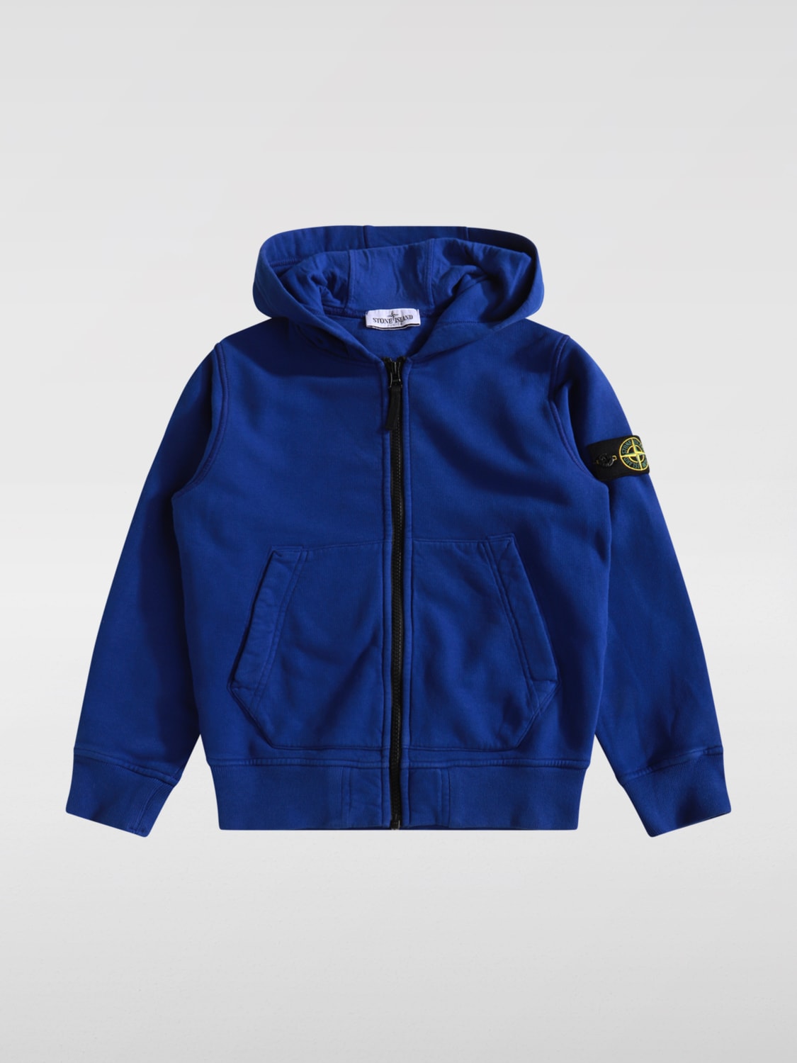 STONE ISLAND JUNIOR Sweater kids Stone Island Blue Stone Island Junior sweater 8116607 online at GIGLIO.COM