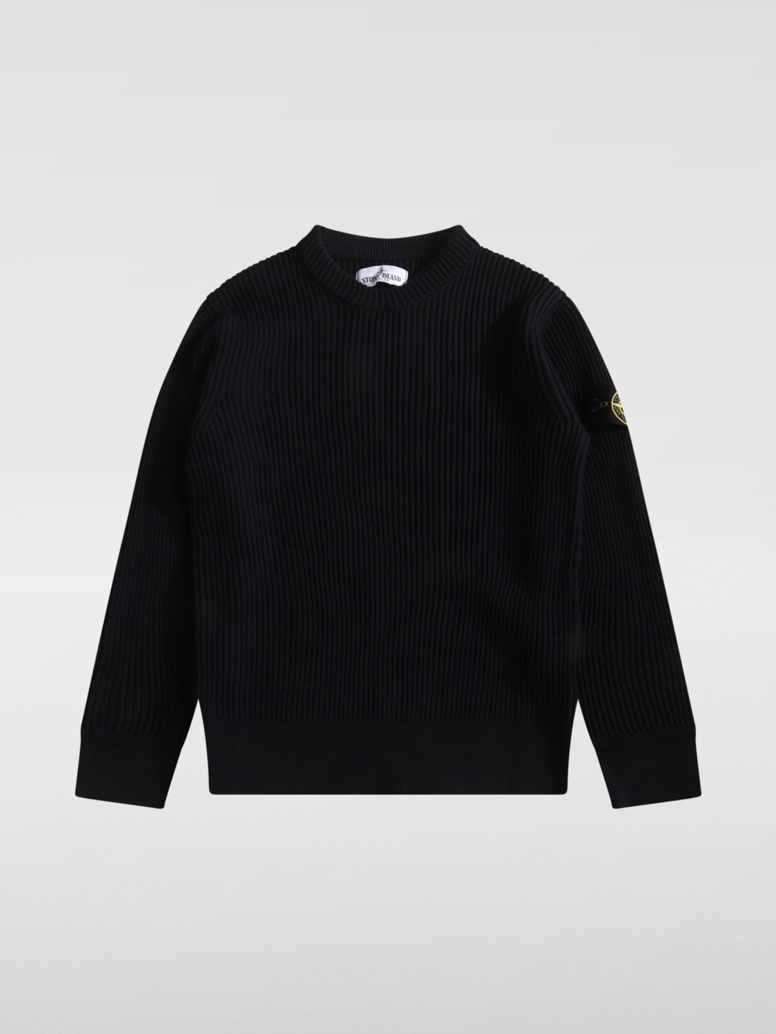 STONE ISLAND JUNIOR SWEATER: Sweater kids Stone Island, Blue - Img 1