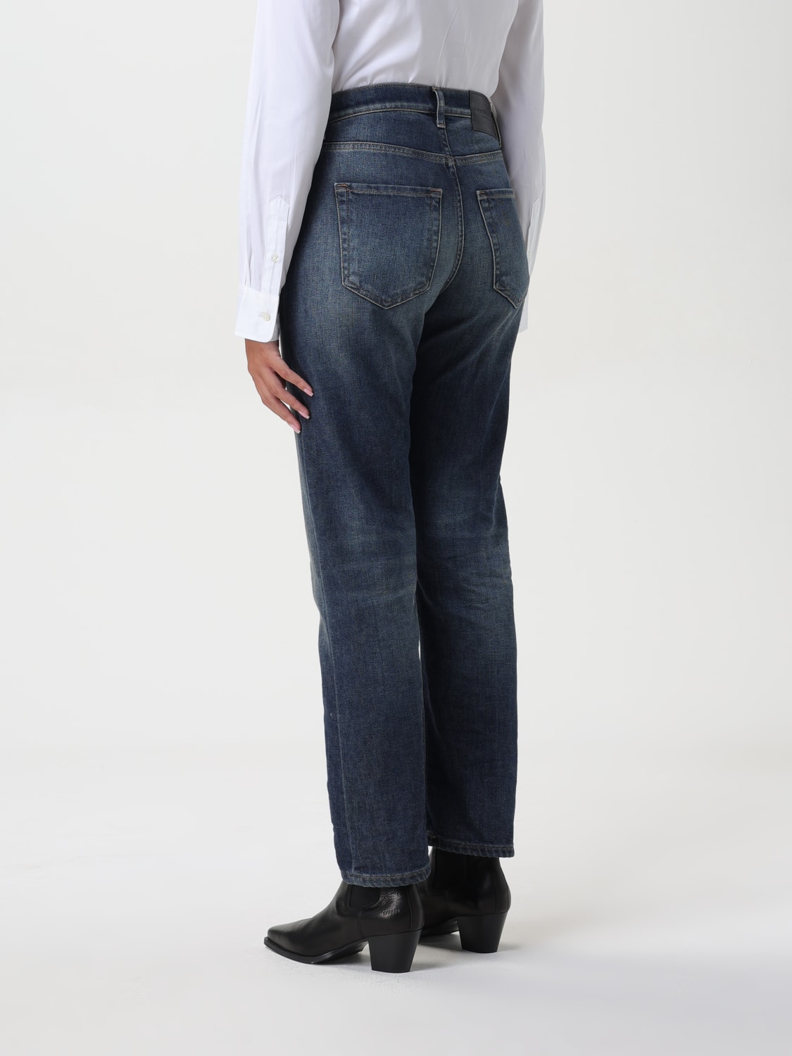 DONDUP JEANS: Jeans Dondup in denim di cotone , Blue - Img 2