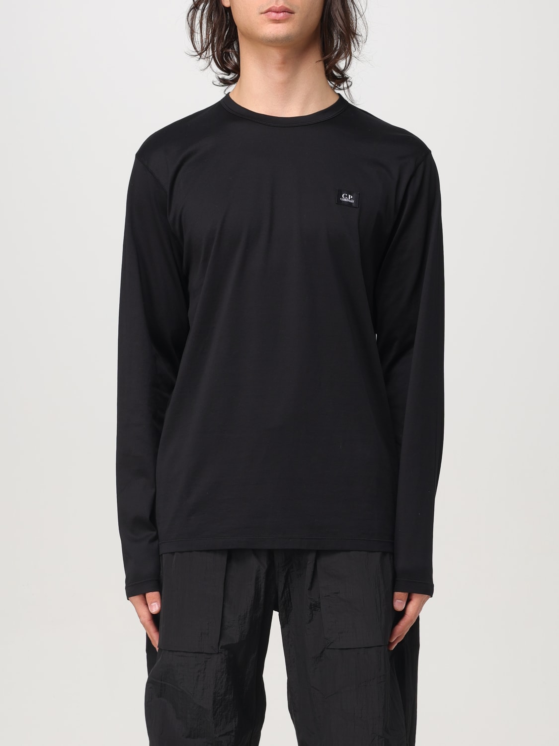 C.P. COMPANY JUMPER: T-shirt men C.P. Company, Black - Img 1