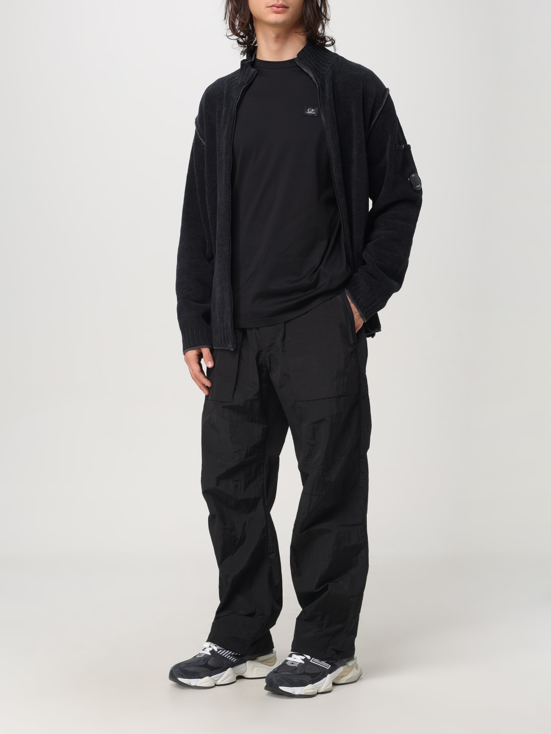 C.P. COMPANY JUMPER: T-shirt men C.P. Company, Black - Img 2