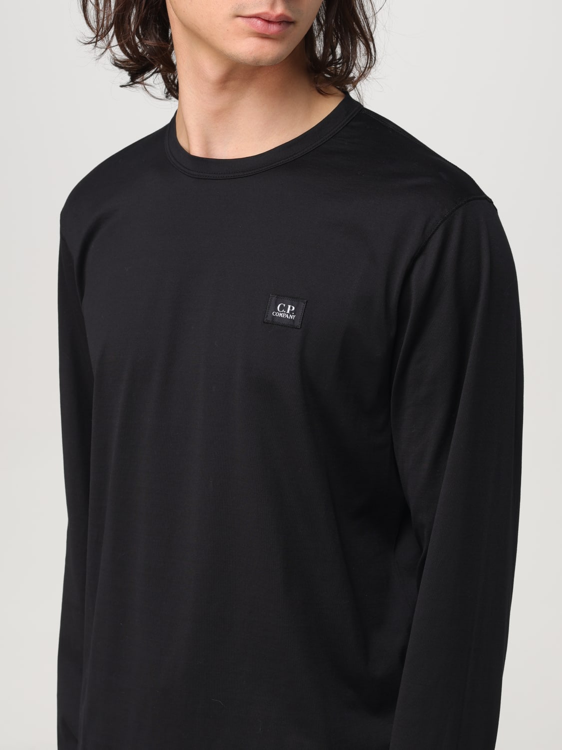 C.P. COMPANY JUMPER: T-shirt men C.P. Company, Black - Img 4