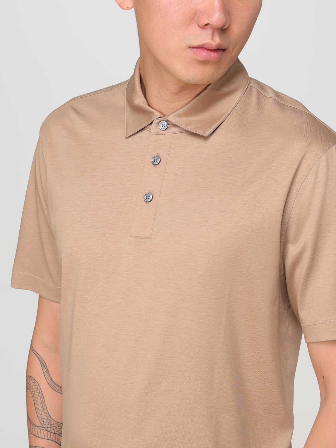 BOSS POLO: Polo homme Boss, Beige - Img 3