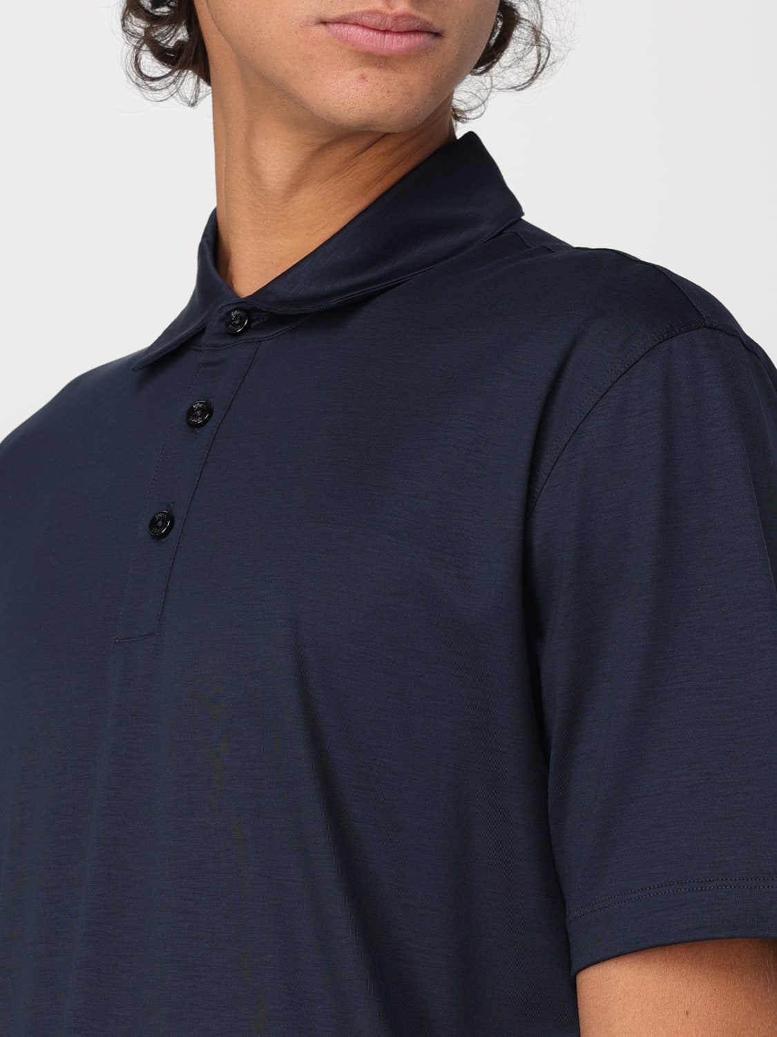 BOSS POLO SHIRT: Polo shirt men Boss, Navy - Img 3