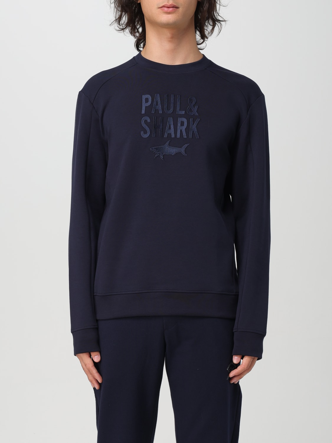 PAUL SHARK Sweatshirt men Blue Paul Shark sweatshirt 14311890 online at GIGLIO.COM