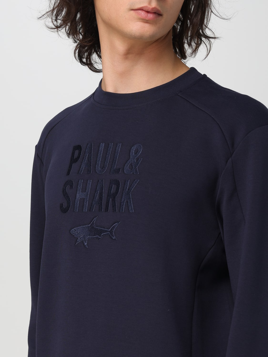 PAUL & SHARK SWEATSHIRT: Sweatshirt homme Paul & Shark, Bleu - Img 3