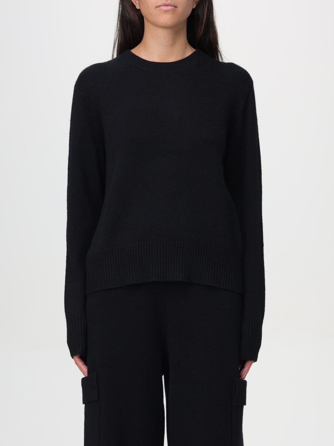 ALLUDE MAGLIA: Maglia a girocollo Allude, Nero - Img 1