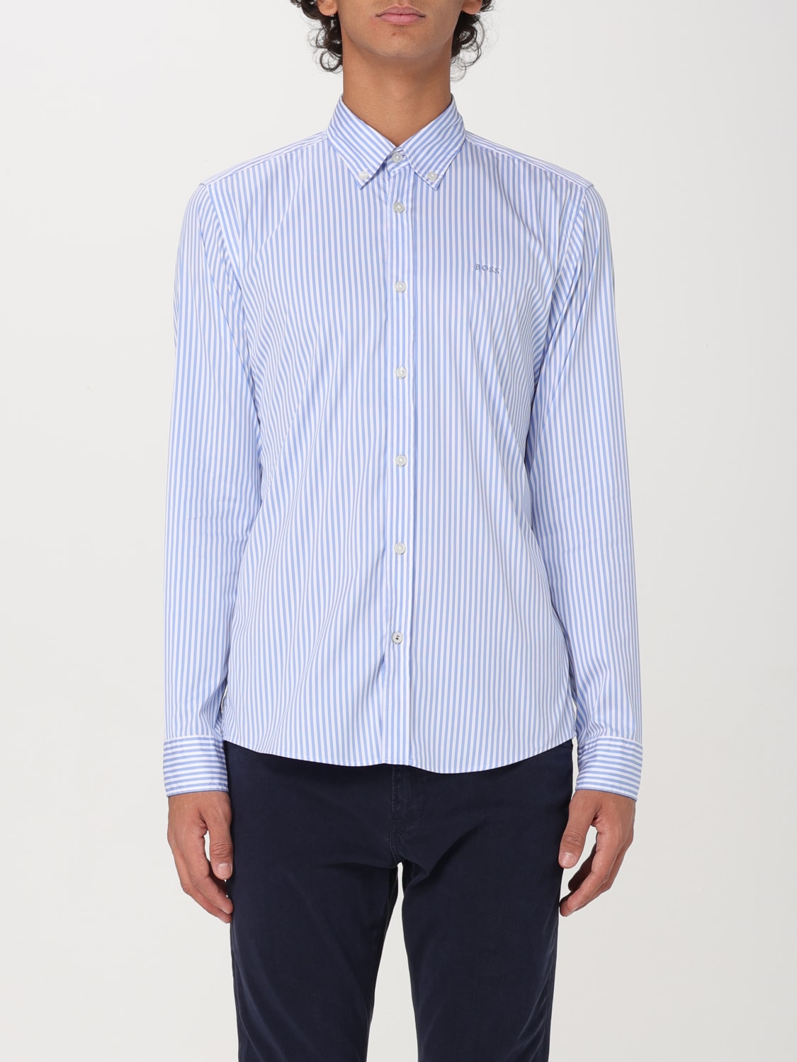 BOSS CAMISA: Camisa hombre Boss, Celeste - Img 1